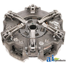 Image of Deutz (Allis) 6260 Tractor Pressure Plate: 11", 5-button, 6 lever, cast iron, indep PTO