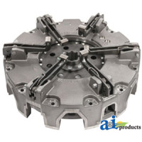 Deutz (Allis) D7206 Tractor Pressure Plate: 12", 6 lever, cast iron, indep PTO
