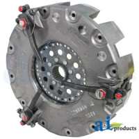 Deutz (Allis) D5506 Tractor Pressure Plate: 3 lever, cast iron, combined PTO