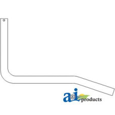 Image of White | AGCO White 2-70 Tractor Lever, Turnbuckle