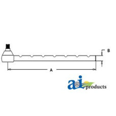 Massey Ferguson 1085 Tractor Tie Rod, Long