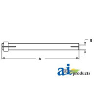 Massey Ferguson 20C Industrial/Construction Tube, Tie Rod (IND)