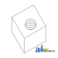 Farmall | International 1468 Tractor Block, Drawbar Stop (SN  10084 and greater with 1 pc. Swinging Drawbar)