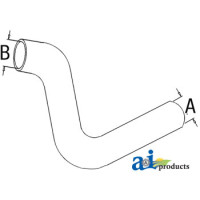 Case | Case-IH 5088 Tractor Radiator Hose, Lower