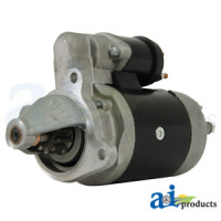 Mahindra 8560 Tractor Starter, 12V, CW Rotation; 3 Bolt Flange