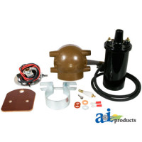 Ford | New Holland 2N Tractor Ignitor and Coil Conversion Kit; 12 Volt, Negative Ground