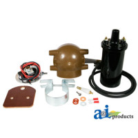 Ford | New Holland 9N Tractor Ignition and Coil Conversion Kit; 6 Volt Positive Ground