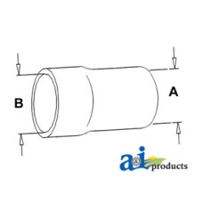 Image of Farmall | International 3088 Tractor Radiator Hose, Lower