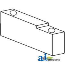 Image of Case | Case-IH 8930 Tractor Spacer, Drawbar Hammerstrap