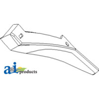 Case | Case-IH 1670 Combine Helical Kicker Angle, Rear (Chrome)