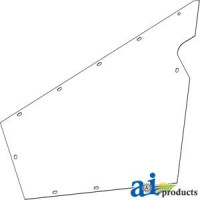 Case | Case-IH 1688 Combine Panel, Grain Elevator Head, Inclined, RH Side