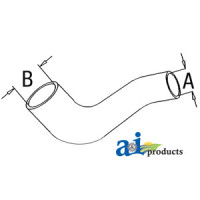 Case | Case-IH 274 Tractor Radiator Hose, Upper (SN  9147 and greater)