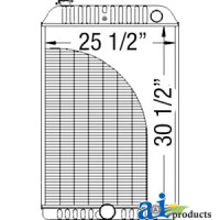 Case | Case-IH 5088 Tractor Radiator