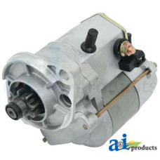 Image of Kioti LK3054 Compact Tractor Starter, ND/Direct Drive, 9 Tooth Drive (Re-Man)