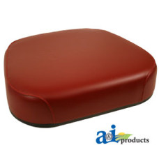 Image of Oliver 1355 Tractor Bottom Cushion, Steel, CRANBERRY VINYL (OLIVER)