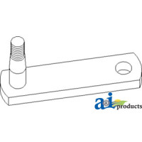 White | AGCO White 2-62 Tractor Link, Steering Cylinder (Row Crop and Utility SN  160000 and greater)