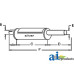 Oliver 1750 Tractor Muffler (with GAS, LP OR DIESEL ENGINE)