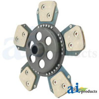 Massey Ferguson 375 Tractor Trans Disc: 13", 5-pad, solid (S/N less than B11042)