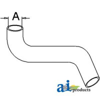 Massey Ferguson 283 Tractor Radiator Hose, Top (UK)