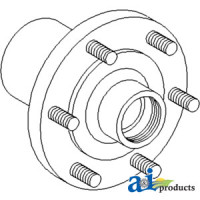 Massey Harris 35 Tractor Hub, Front Wheel
