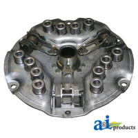 Massey Ferguson 1085 Tractor Pressure Plate: 12", single, spring loaded (Late Production, 25 Spline Hub)
