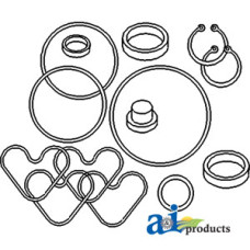 Image of Massey Ferguson 362 Tractor Seal Kit, Power Steering Pump