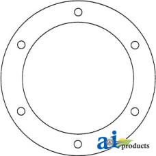 Image of Massey Ferguson 158 Industrial/Construction Gasket, Transmission Side