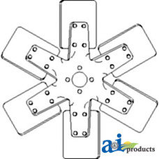 Image of Massey Harris 35 Tractor Fan, 6 Blade (Gas)