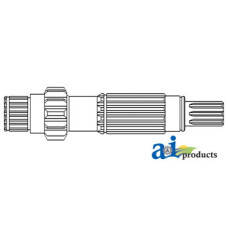 Image of Massey Ferguson 204 Industrial/Construction Countershaft, 6 Speed Transmission