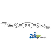 Massey Ferguson 240 Tractor Stabilizer Chain Kit (RH or LH) (with 35" Lower LINK ARMS)