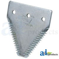 Case | Case-IH 1010 Cutting Platform Section, Knife; Overserrated, 3", Chrome