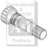 Ferguson 35X(FE) Tractor Drive Shaft, PTO Main (SN  307136 and greater with MULTI-PWR)