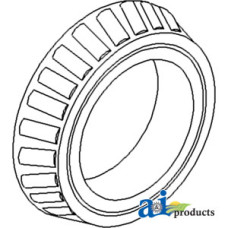 Image of Ferguson TO30 Tractor Bearing Cone, Rear Axle Outer