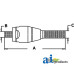 Case | Case-IH 585 Tractor Ball Joint (with APL325 4WD Front AXLE)