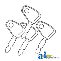 Leyland 384 Tractor Key, Ignition (4/ set) (with 3.8TD)