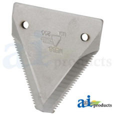 John Deere 230 Header chrome 11ga under serrated