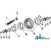 Bush Hog 1406HR Rotary Cutter Wheel Half