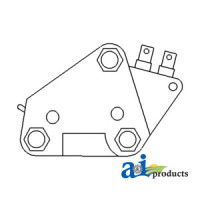 Farmall | International CUB LO-BOY Tractor Alternator Internal Voltage Regulator (Heavy Duty)