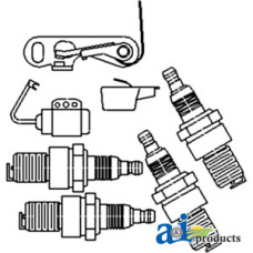 Ferguson TO30 Tractor Tune Up Kit (with DELCO DISTRIBUTOR AND CLIP HELD CAP)