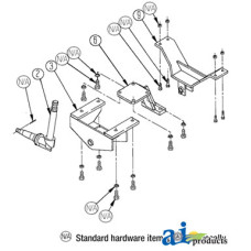 Image of Farmall | International 856 Tractor Spindle, (check dimensions on a previous page) (Farmall)
