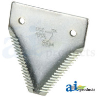 chrome 12ga big tooth fits John Deere 130 Header, Draper