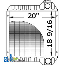Case | Case-IH 586E Industrial/Construction Radiator