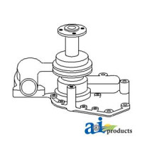 Massey Ferguson 1130 Tractor Re-Mfg. Pump, Water with Pulley (R and R Only) (with WAUKESHA GAS OR LP F320G)