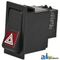 Image of McCormick XTX145 Tractor Switch, Hazard