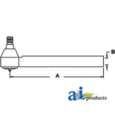 Image of McCormick XTX185 Tractor Ball Joint Assembly (W/ 20:19, 20:22 & 20:25 MFWD Axle)