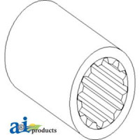 Case | Case-IH 625 Cotton Picker Coupling, Axle Drive Shaft