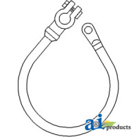 Ferguson TO20 Tractor Cable, Battery (BATTERY TO SWITCH CABLE)