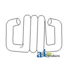 Image of Leyland 485 Tractor Brake Actuator Return Spring