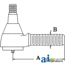 Image of Leyland 253 Tractor Tie Rod End