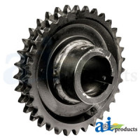 Massey Ferguson 860 Combine Double Sprocket, Beater Shaft